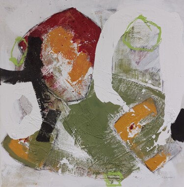 Entschleunigung Peinture intitulée "Entschleunigung" par Angelika Scheibler, Œuvre d'art originale, Acrylique