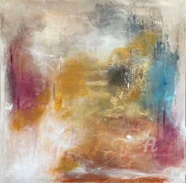 Peinture intitulée "Mai pastel" par Christine Barth Mroz, Œuvre d'art originale, Acrylique Monté sur Châssis en bois