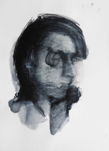 绘画 标题为“No title 19 (It´s j…” 由Cynthia Gregorova, 原创艺术品, 水彩