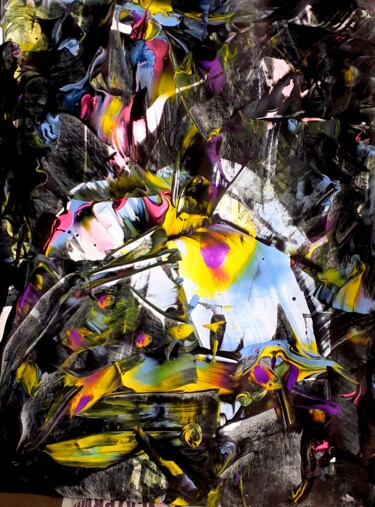 Schilderij getiteld "Light inside" door Marianne Huizinga, Origineel Kunstwerk, Acryl