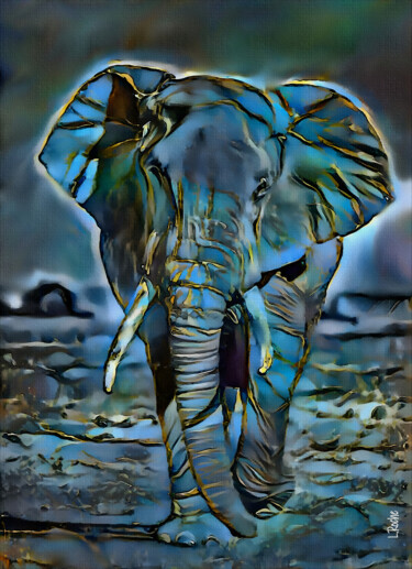 Aura blue, Elephant