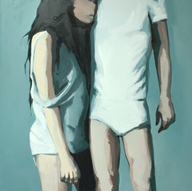 Pittura intitolato "Op.387 MMXI" da Rafferoico, Opera d'arte originale, Olio