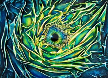 绘画 标题为“Becoming my univers” 由Monique Boudreau, 原创艺术品, 丙烯