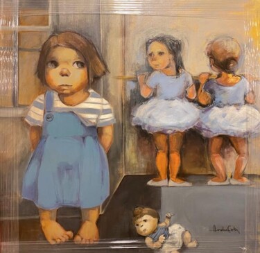 "YAŞAM AİLE VE KIZ Ç…" başlıklı Tablo Galerim Sanat Galerisi tarafından, Orijinal sanat, Pigmentler
