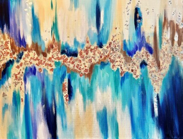 Painting titled "Harmony ,Abstractio…" by Margarita Glambert, Original Artwork, Acrylic