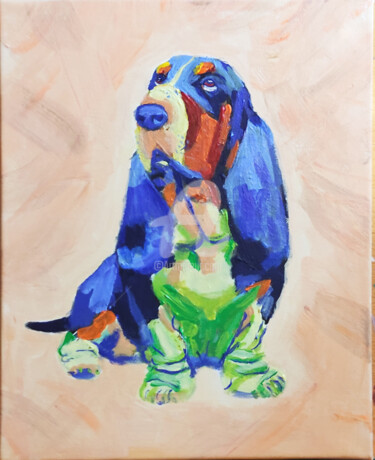 Peinture intitulée "PRUNE" par Mobiclint, Œuvre d'art originale, Acrylique Monté sur Châssis en bois