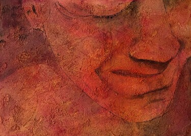 绘画 标题为“Батько - Krieg” 由M.E.X. Rietzler, 原创艺术品, 丙烯 安装在木质担架架上