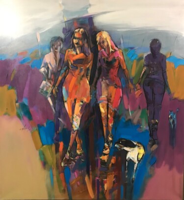 "EXCITEMENT AND LIFE" başlıklı Tablo Galerim Sanat Galerisi tarafından, Orijinal sanat, Pigmentler