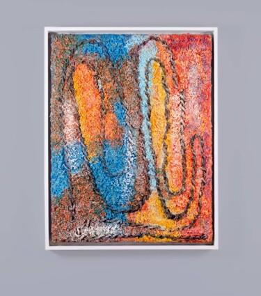 Collages intitulée "MAIZE OF LIFE" par Boladale Ige (Boladaleart), Œuvre d'art originale, Collages