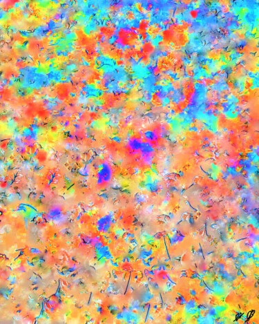 Digital Arts titled "Digital Abstract No…" by Shahriar Aghakhani, Original Artwork, Digital Painting