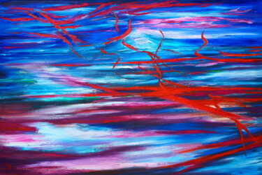 Painting titled "freedom" by Marlen Schindler, Original Artwork, Oil