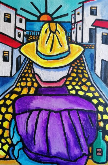 Peinture intitulée "Paco o Manolo" par Marc Felix, Œuvre d'art originale, Acrylique Monté sur Châssis en bois
