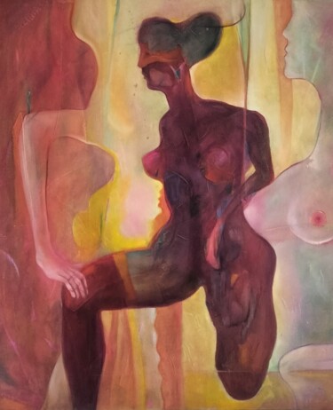 LES VOLTIGEUSES Peinture intitulée "LES VOLTIGEUSES" par Philippe Graillot (TORGALLI), Œuvre d'art originale, Huile