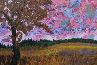 绘画 标题为“Spring on my mind” 由Ziad Dib Jreige, 原创艺术品, 丙烯