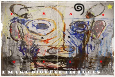 Digital Arts titled "UW ALLER FRANKENSTE…" by Koen Vlerick, Original Artwork, 2D Digital Work