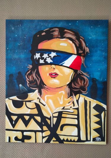 Peinture intitulée "Onze" par Benjamin Duforest, Œuvre d'art originale, Acrylique