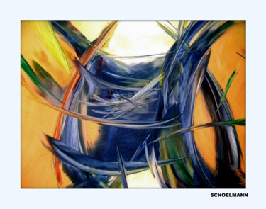 Pintura titulada "THE EDEN" por Schoelmann, Obra de arte original, Oleo