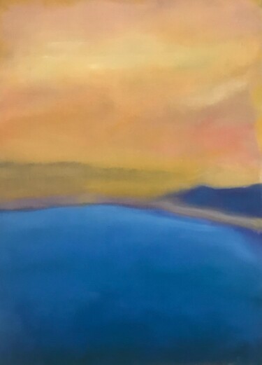 Pintura titulada "sans titre" por Christine Sutter, Obra de arte original, Oleo Montado en Bastidor de camilla de madera
