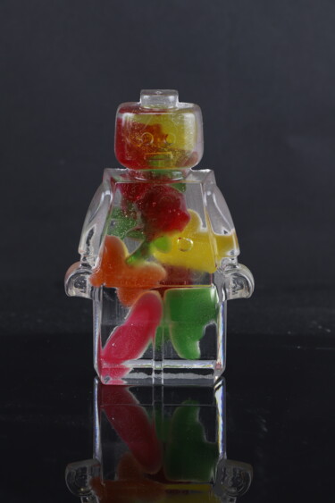 Escultura intitulada "miniharibo" por Vincent Sabatier (VerSus), Obras de arte originais, Resina