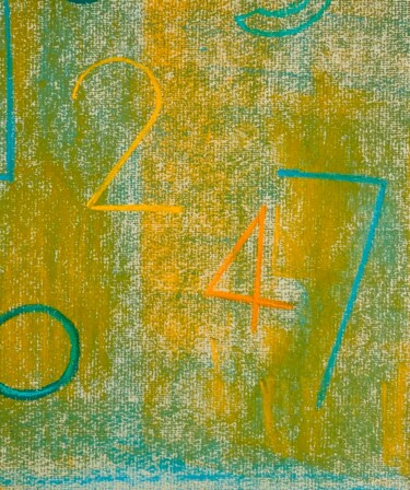 图画 标题为“P05” 由Sophie Agogué, 原创艺术品, 粉彩