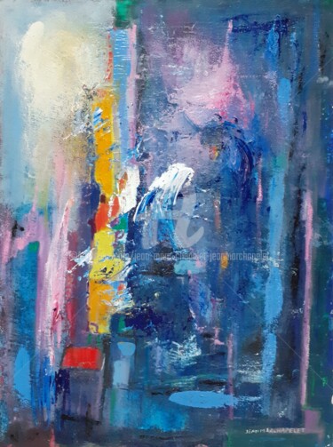 Painting titled "L'art du possible" by Jean-Marc Chapelet (jeanmarchapelet), Original Artwork, Oil