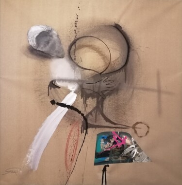 Painting titled "CALISTO" by Stefano Mazzolini, Original Artwork, Acrylic