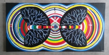 Peinture intitulée "les poumons du monde" par Angélique Marchese, Œuvre d'art originale, Acrylique Monté sur Châssis en bois