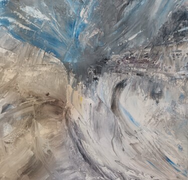 Peinture intitulée "L' Envol" par Fabrice Gerin, Œuvre d'art originale, Huile