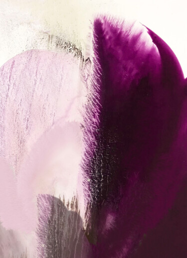 Ζωγραφική με τίτλο "Abstract flower #4" από Volha Umerankova, Αυθεντικά έργα τέχνης, Ψηφιακή εκτύπωση