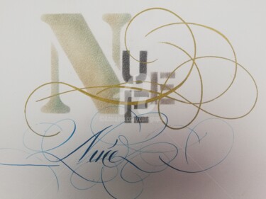 图画 标题为“Nuée” 由Calli-Style, 原创艺术品, 丙烯