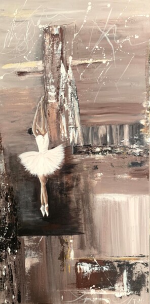 绘画 标题为“Dance in the city” 由Tatiana Malinovscaia, 原创艺术品, 丙烯