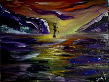 Peinture intitulée "Je n ai que mon âme" par Pascal Jung, Œuvre d'art originale, Huile