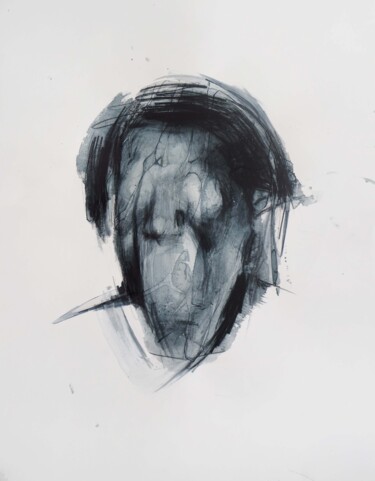 绘画 标题为“No title 28 (It´s j…” 由Cynthia Gregorova, 原创艺术品, 水彩