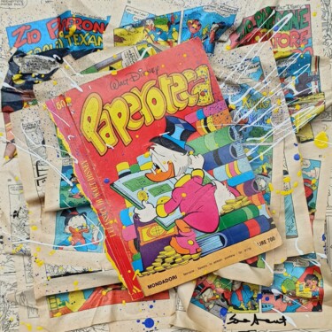 绘画 标题为“Paperoteca” 由Sara Arnaout, 原创艺术品, 丙烯
