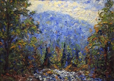 Peinture intitulée "Nord" par Jean-Pierre Pépin, Œuvre d'art originale, Huile