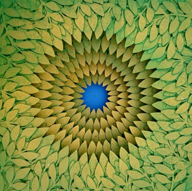 雕塑 标题为“PILE OF LEAVES” 由Daniel Du Preez, 原创艺术品, 纸