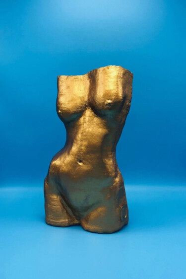 Sculptuur getiteld "Copper M27" door Gavin Tu, Origineel Kunstwerk, Metalen