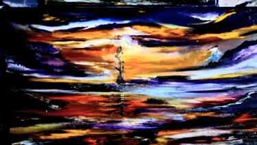 Peinture intitulée "Adadgio" par Pascal Jung, Œuvre d'art originale, Huile