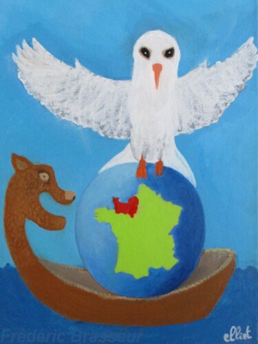 Frédéric: Traité-de-Paix 911, oiseau Colombe de la Paix