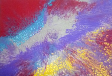 Peinture intitulée "Art1" par Robin Dubois (le CHAT), Œuvre d'art originale, Acrylique Monté sur Châssis en bois