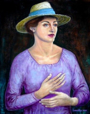 DAME au CHAPEAU