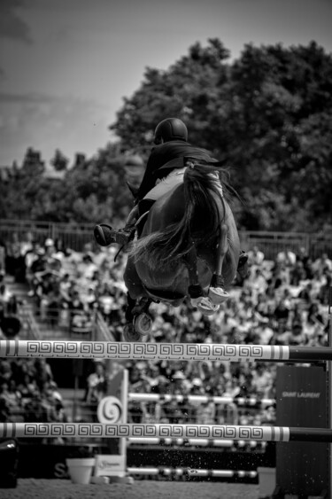 Photographie intitulée "Jumping" par Dacko, Œuvre d'art originale, Photographie numérique