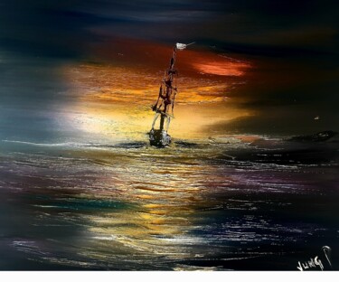 Peinture intitulée "Le Prelude ( Vangel…" par Pascal Jung, Œuvre d'art originale, Huile