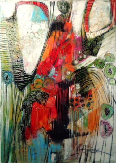 Pintura intitulada "ELEGANCE II" por Sonja Brzak, Obras de arte originais, Óleo