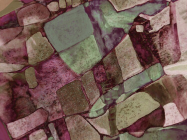 Digitale Kunst mit dem Titel "Strukturen" von Stefan Fuchs, Original-Kunstwerk, Digitale Malerei