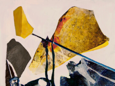 Digitale Kunst mit dem Titel "Scherben" von Stefan Fuchs, Original-Kunstwerk, Digitale Malerei