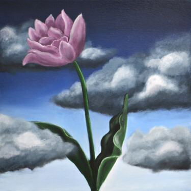 Before the storm Malerei mit dem Titel "Before the storm" von Julie Max, Original-Kunstwerk, Acryl