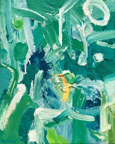 Painting titled "Nature feelings" by Tung Duc Pham, Original Artwork, Acrylic