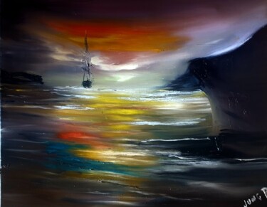 Peinture intitulée "Mylene #3" par Pascal Jung, Œuvre d'art originale, Huile