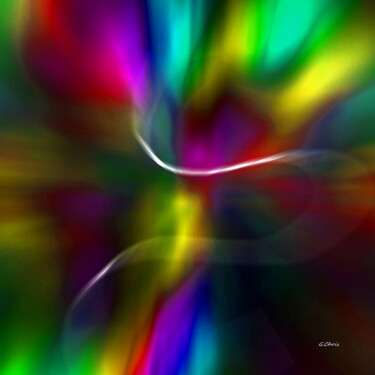Digital Arts titled "Résonnance" by Christiane Guilleminot, Original Artwork, 2D Digital Work